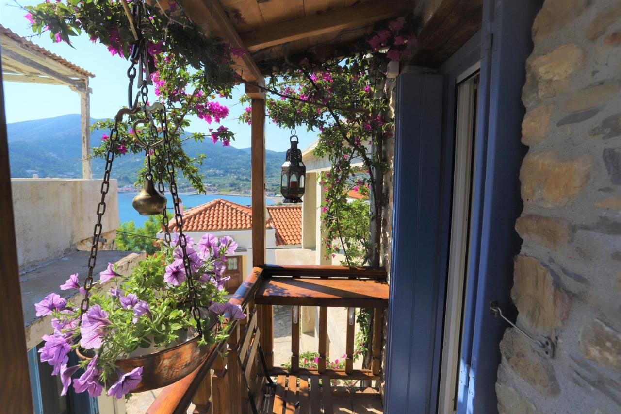 Villea Seaview Apartments Skopelos Town Ngoại thất bức ảnh