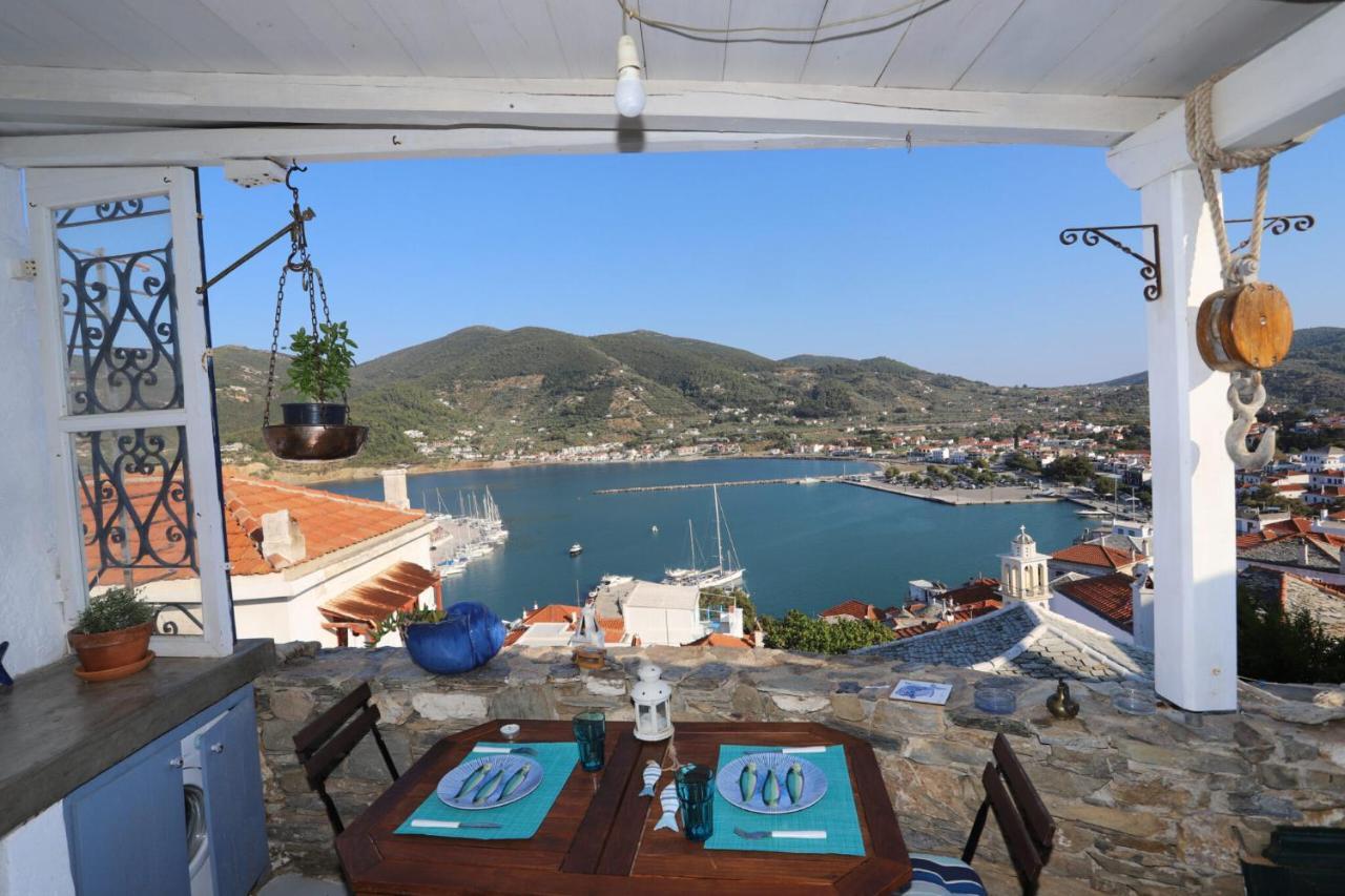 Villea Seaview Apartments Skopelos Town Ngoại thất bức ảnh