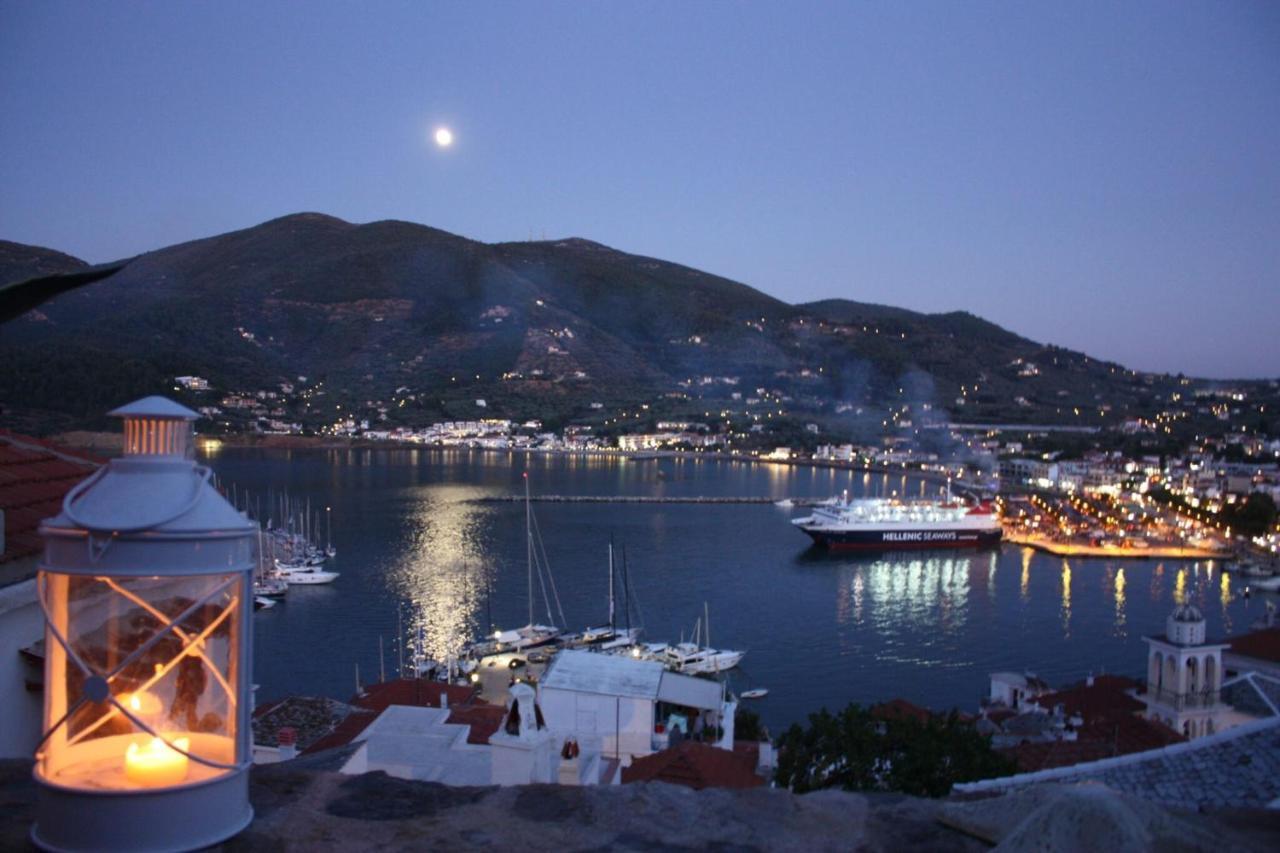 Villea Seaview Apartments Skopelos Town Ngoại thất bức ảnh