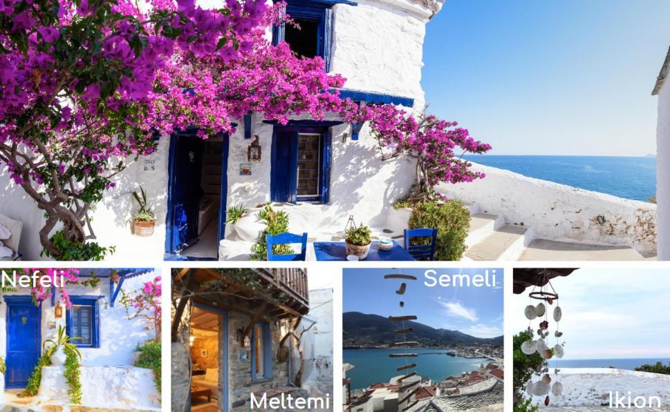 Villea Seaview Apartments Skopelos Town Ngoại thất bức ảnh